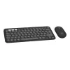 Logitech Pebble 2 Combo for Mac Tastiera e mouse wireless QWERTZ tedesco grafite