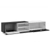 Mobile TV Cama SIGMA1 180 bianco/nero lucido