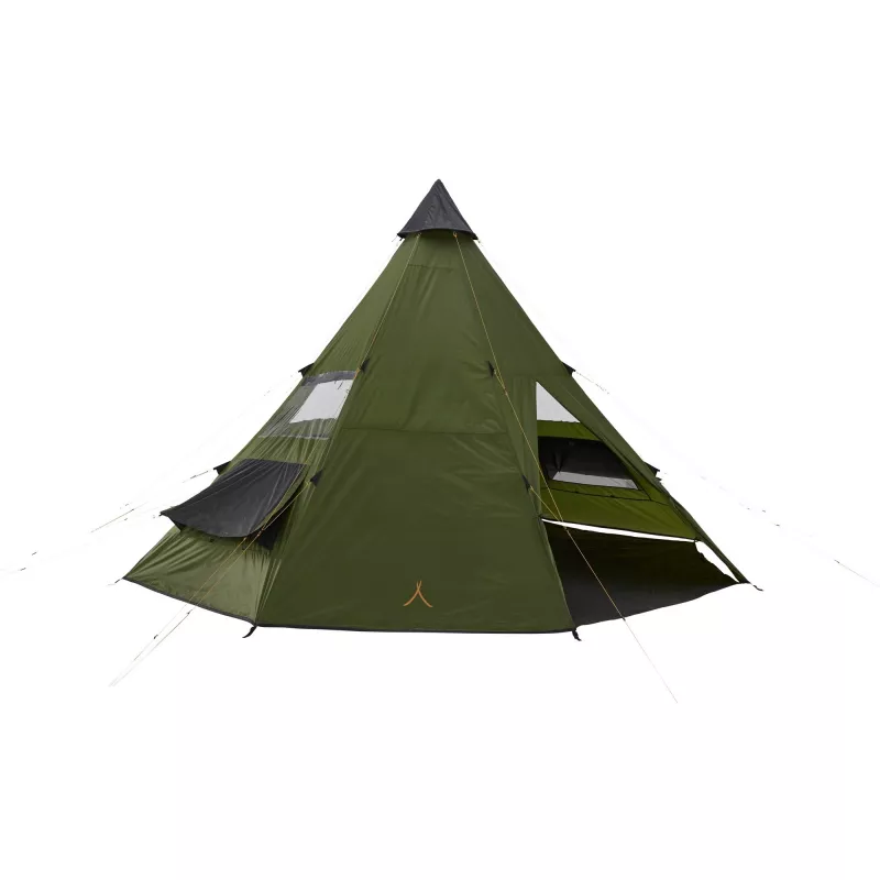 Tenda Grand Canyon nero FALLS 8 8P oliv — tenda da campeggio per 8 persone