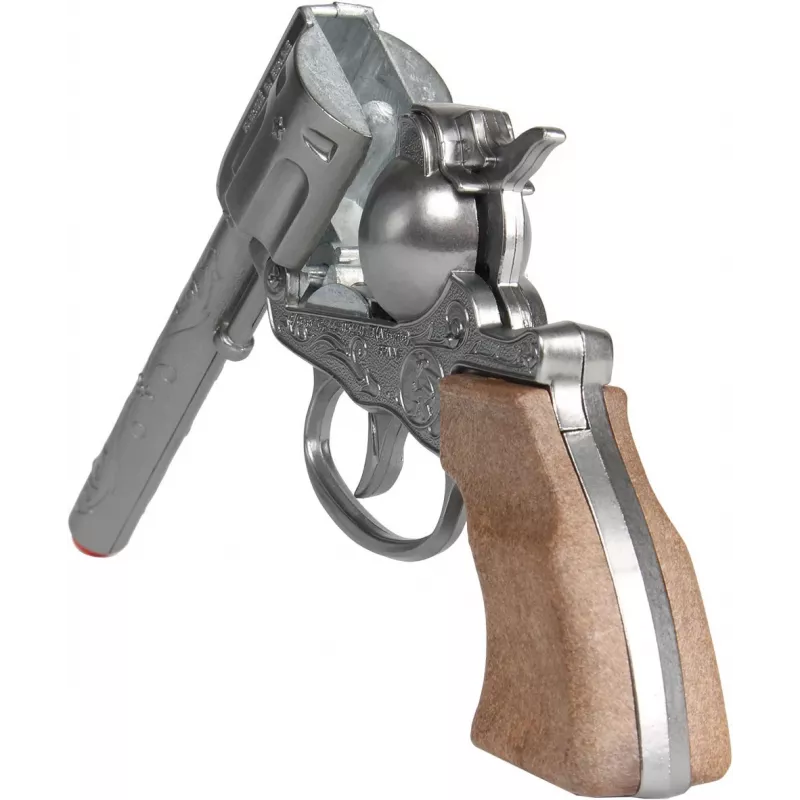 Revolver cowboy giocattolo in metallo Gonher 8 colpi modello 239842