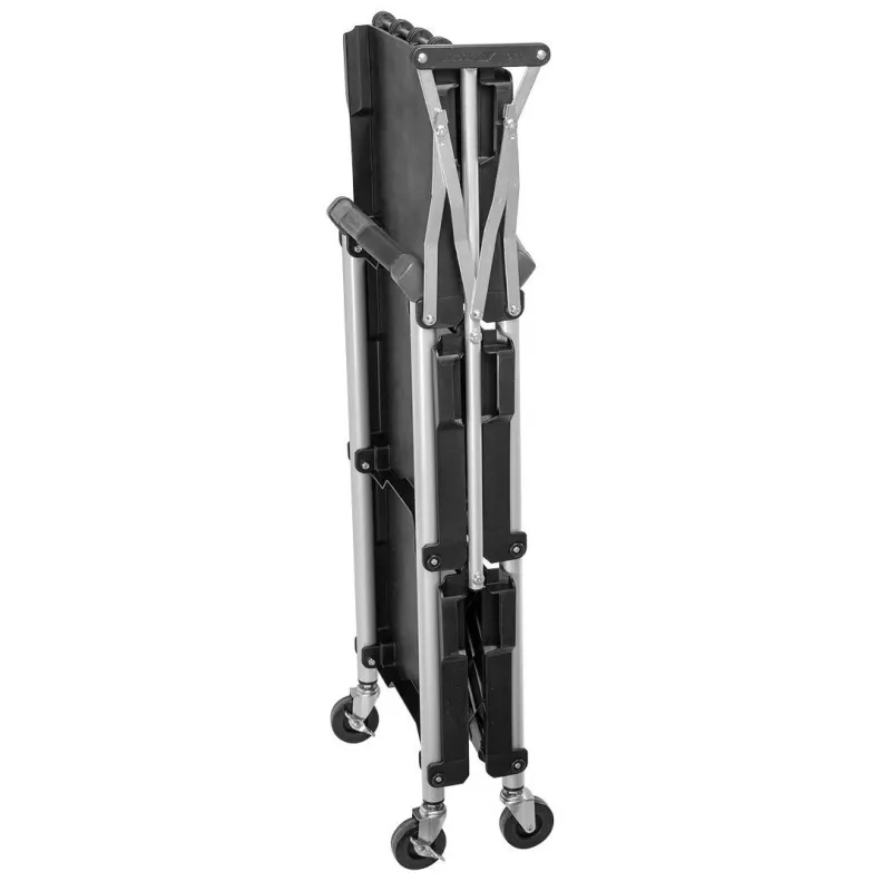 Carrello pieghevole portasacchi 75 kg con organizer