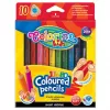 Matite colorate colorino JUMBO triangolari — 10 colori, 8,9 cm