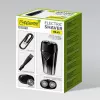 Rasoio elettrico Maestro MR-672 USB ricaricabile impermeabile – rasoio a lamina da viaggio
