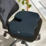 Leitz Ergo Cosy cuscino da seduta, cuscino, universale, grigio, a cuneo, tinta unita, con cerniera