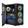 Case LOGIC CONCEPT Portos ARGB ATX Mid-Tower, nero