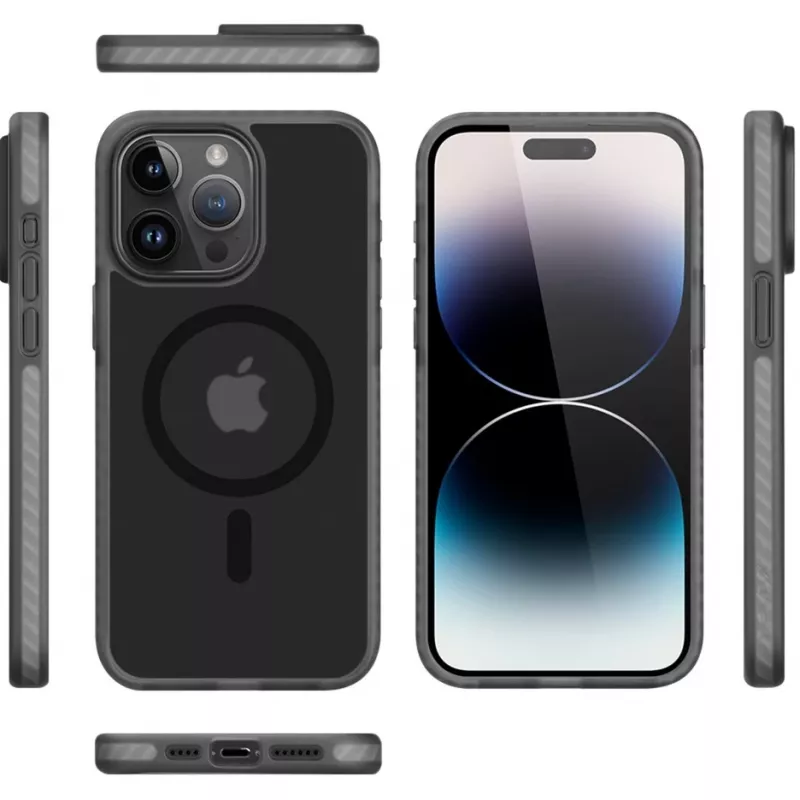 StyleShell Invisio, custodia per cellulare Nero, iPhone 16 Pro Max