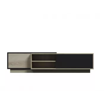 Mobile TV Cama SIGMA1 180 rovere Sonoma/nero lucido