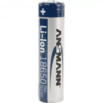ANSMANN - batteria ricaricabile 18650 - Li-Ion - 2600 mAh - 9,36 Wh - argento (1307-0000)