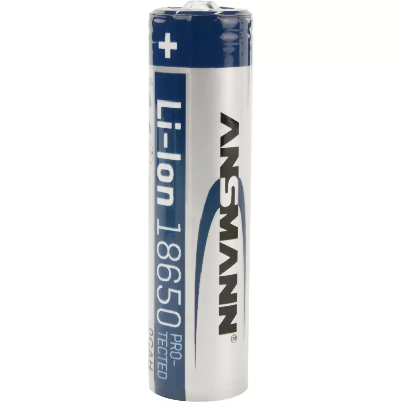 ANSMANN - batteria ricaricabile 18650 - Li-Ion - 2600 mAh - 9,36 Wh - argento (1307-0000)
