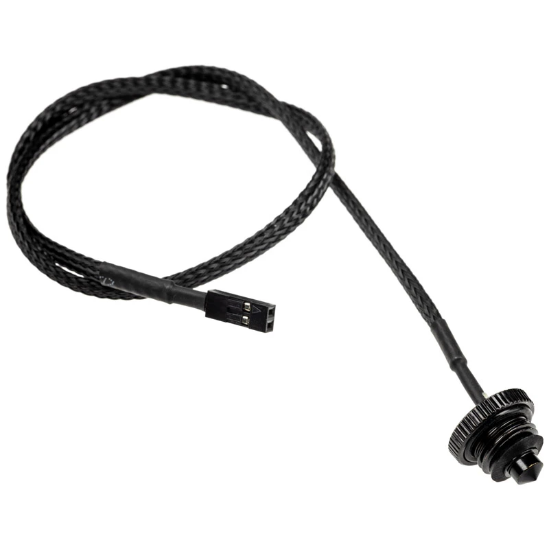 Alphacool Eiszapfen 17596 sensore di temperatura piatto, G1/4, nero