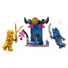 LEGO NINJAGO Mech da battaglia di Arin action figure giocattolo ninja per ragazzi e ragazze da 4 anni, set Dragons Rising con minifigure Arin e mini-kata