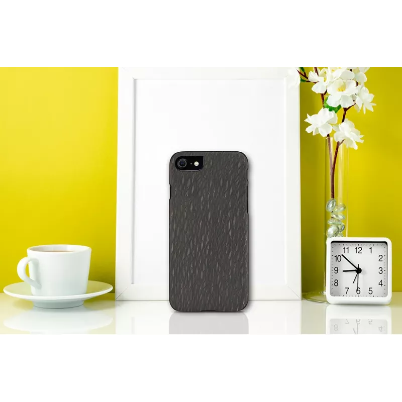 Custodia per cellulare man and wood per iPhone 7/8 – nero Carvalho