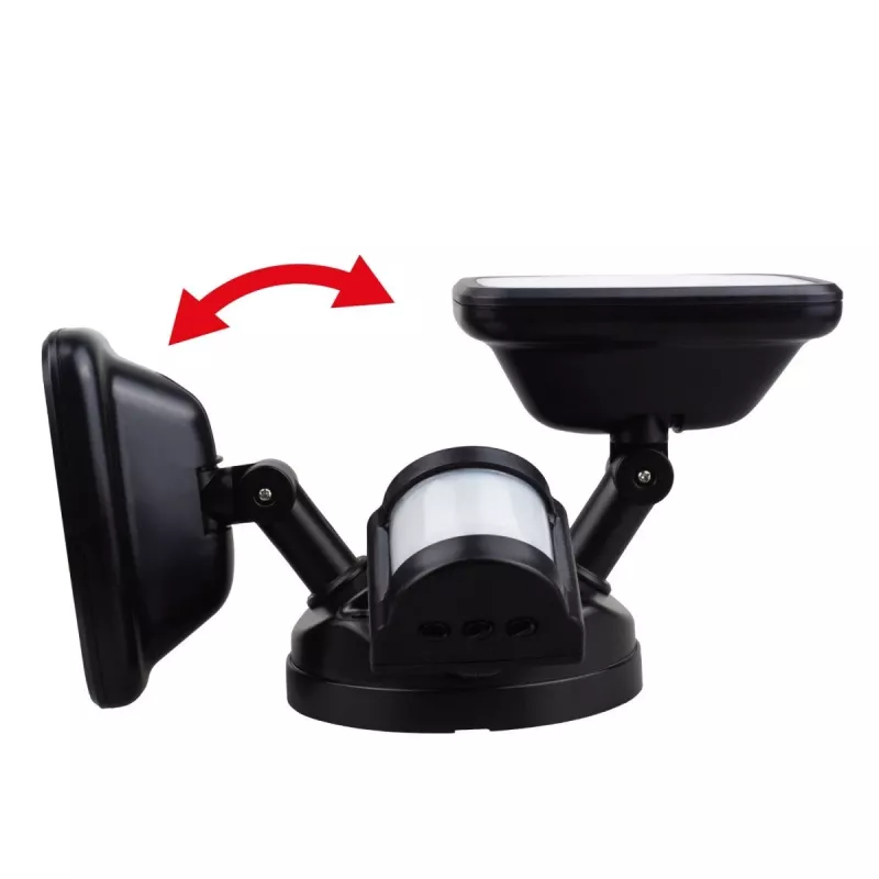 Lampada da parete LED MACLEAN MCE524 con rilevatore di movimento PIR, modello MCE524 B