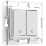 Interruttore a parete Shelly WS2 2 canali bianco — interruttore Wi-Fi a parete 2 canali Shelly WS2
