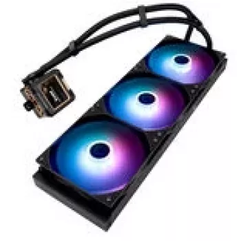 Dissipatore CPU Thermalright Frozen Warframe 420 nero ARGB — ventola ARGB 140mm, radiatore 420mm