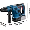 Bosch GBH 18V-36 C Professional 500 RPM SDS Max 5,1 kg nero, blu
