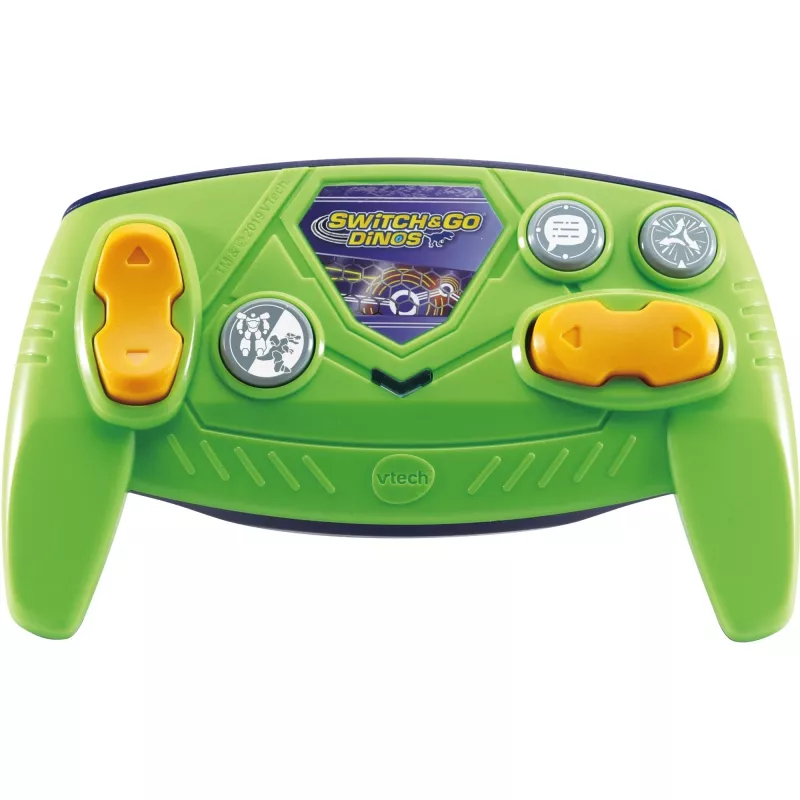 Dinosauro giocattolo radiocomandato VTech Switch & Go Dinos T-Rex, si trasforma tra dinosauro e veicolo, per bambini