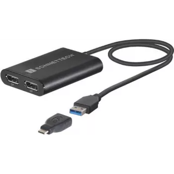Sonnet USB3-DDP4K Adattatore cavo video USB Type-A 2 x DisplayPort nero (USB3-DDP4K)