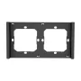 Cornice per interruttore M5 80 doppia 2 moduli SONOFF M5-2C-80-F (grafite/nero)