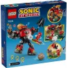 Set giocattolo da costruzione LEGO Sonic the Hedgehog 77005 Knuckles vs Dr Eggman Egg Crusher Mech, 350 pezzi, età 8+