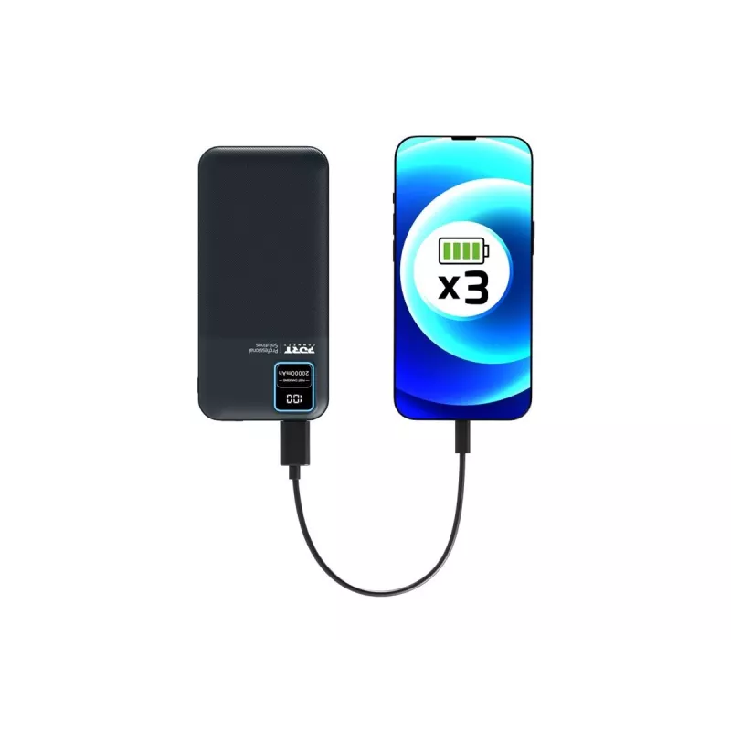 Powerbank portatile Port Designs 907002 20000 mAh ricarica rapida