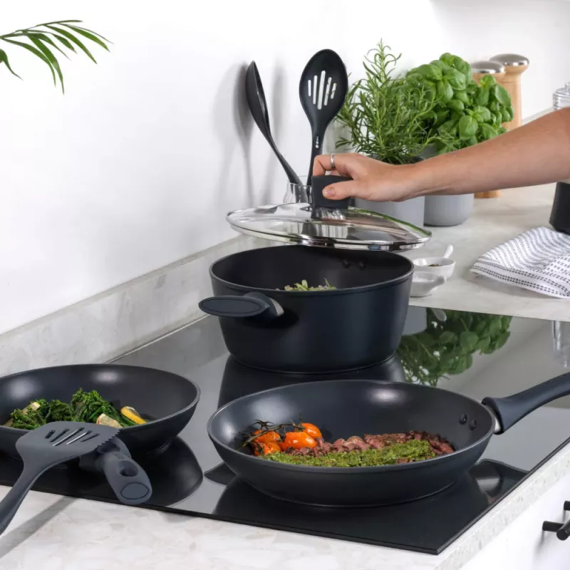 Pentola Salter BW12270EU7 24 cm in acciaio inox, adatta all'induzione, rotonda