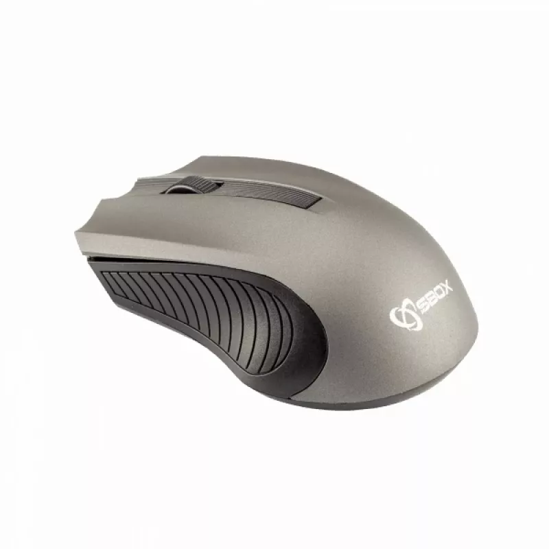 Sbox WM-373G mouse wireless grigio