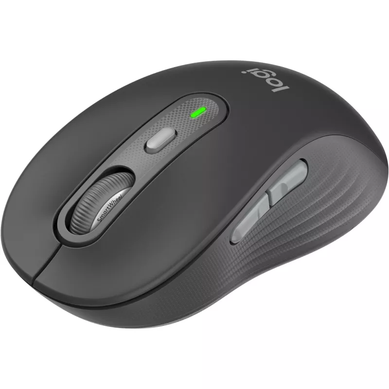Logitech Signature Slim Combo MK950 - Set tastiera e mouse - 100% - full-size - wireless - Bluetooth 5.1 LE - QWERTY - spagnolo - grafite (920-012486)