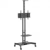 Supporto monitor Hagor 8209 139,7 cm (55 pollici) a pavimento nero
