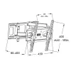 ART RAMT AR-51 supporto TV a parete