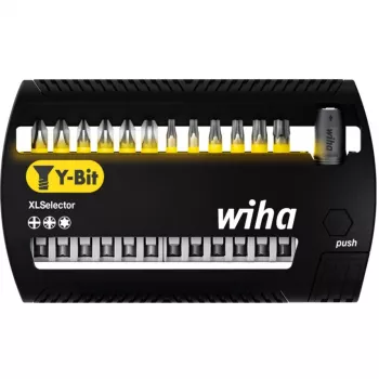 WIHA 41834 - set di bit XLSelector, 13 pezzi misti, 50 mm, bit Y (41834)