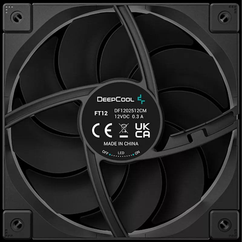 Deepcool FT12 Ventola per case 120mm - nera