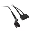 Kit ventole Lamptron Icecloud+ ARGB 120 Triple PWM, trasparente, LAMP-ABAR103