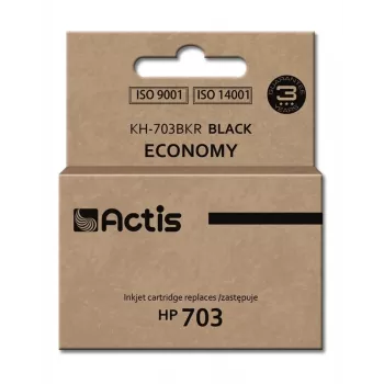 Inchiostro Actis KH-703BKR (sostituto per HP 703 CD887AE; standard; 15 ml; nero)