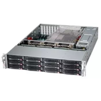 Case server Supermicro SC826BE1C4-R1K23LPB rack nero