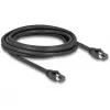 Cavo di rete DeLOCK RJ45 Cat.8.1 S/FTP 3 m 40 Gbit/s nero