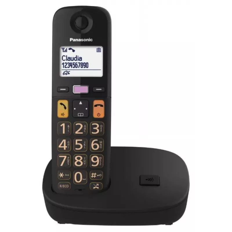 Telefono cordless Panasonic KX-TGU110FXB con tecnologia DECT