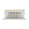 Patch panel DeLOCK 10 pollici 8 porte Cat.6A 1U grigio