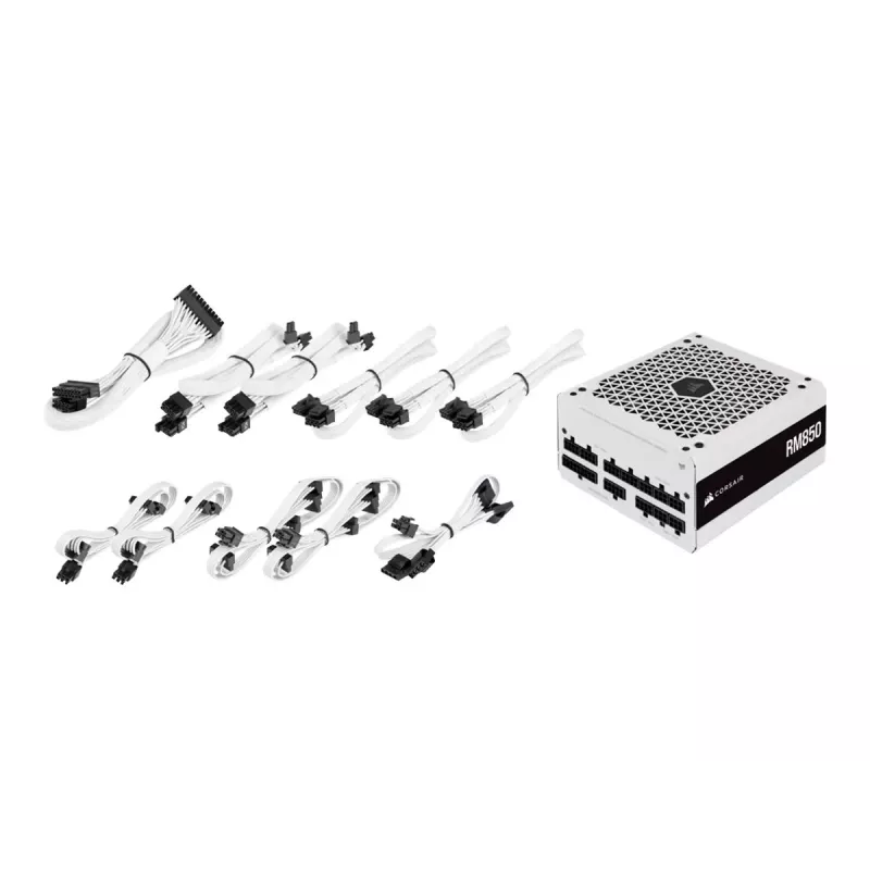 Corsair | Alimentatore completamente modulare | RM White Series RM850 | 850 W