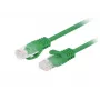 Cavo patch Lanberg Cat.6 UTP 1 m verde Fluke Passed confezione da 10