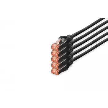 Cavo di rete Digitus CAT 6 S/FTP RJ-45 10 m nero