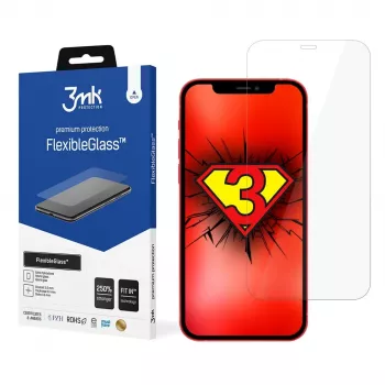 Pellicola protettiva per display 3MK FlexibleGlass per iPhone 12/12 Pro