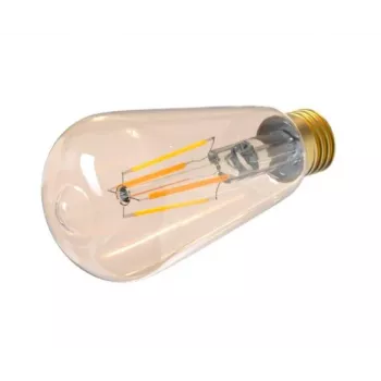 Lampadina smart Tellur WiFi Filament E27 ambra bianco caldo dimmerabile 6W 806lm