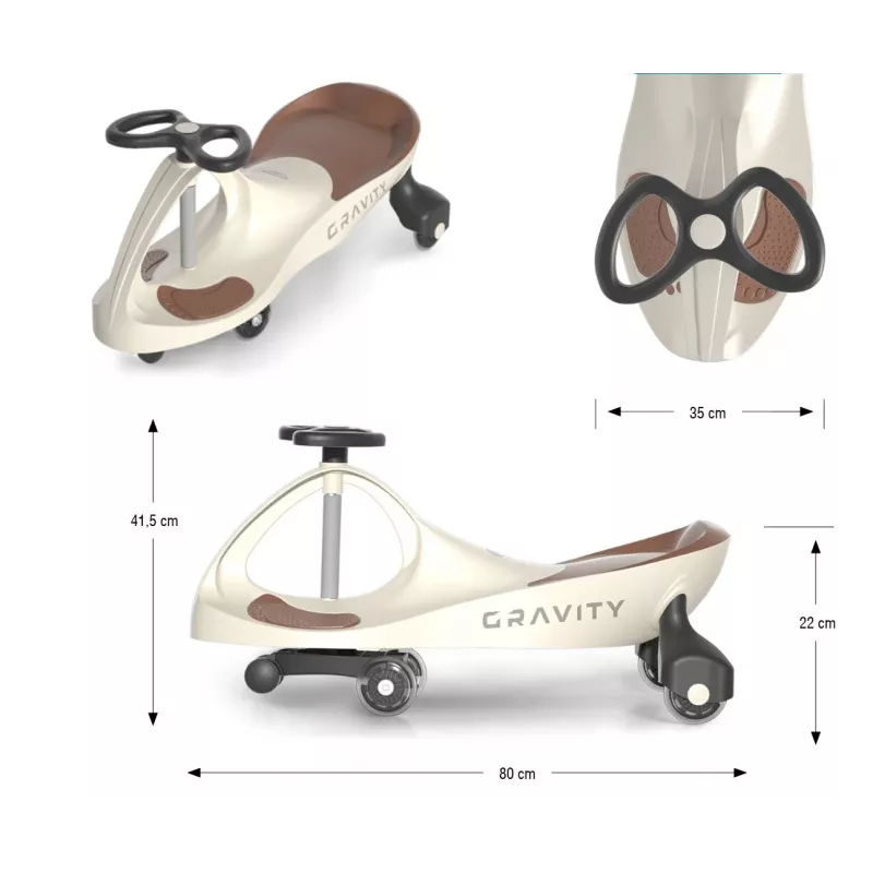Gravity ride Gravity beige marrone