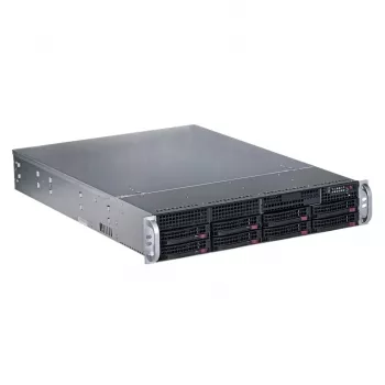Case server Supermicro 825TQC-R802LPB rack nero