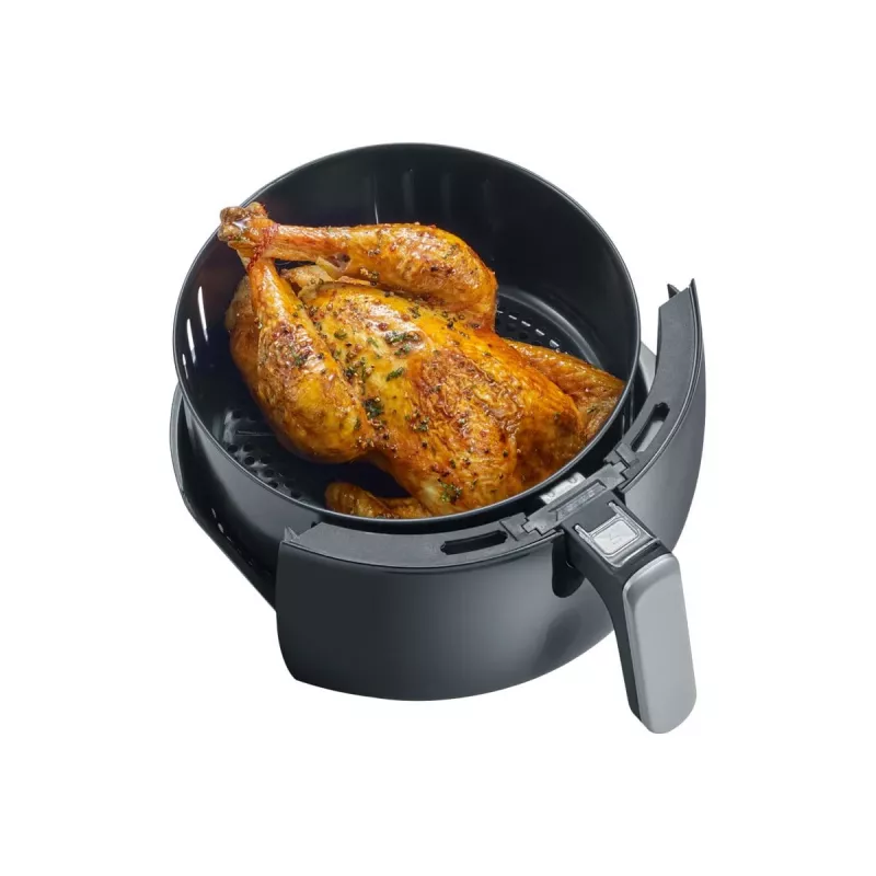 Friggitrice ad aria FR 2445 XXL (nero/argento, 2.000 Watt, cestello 5 L)