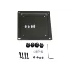 Kit piastra di conversione Ergotron da 75 mm a 100 mm nero acciaio