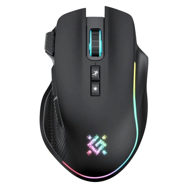 MOUSE DEFENDER GM-213 THUNDER RF 1600dpi 8P nero