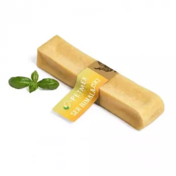 Snack da masticare per cani PETMEX Himalayan Cheese S, osso da masticare duro in formaggio naturale, peso 30–50 g