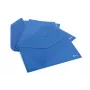 Busta in plastica A4 FORPUS FO21616 blu — cartellina portadocumenti, fronte trasparente, chiusura a bottone